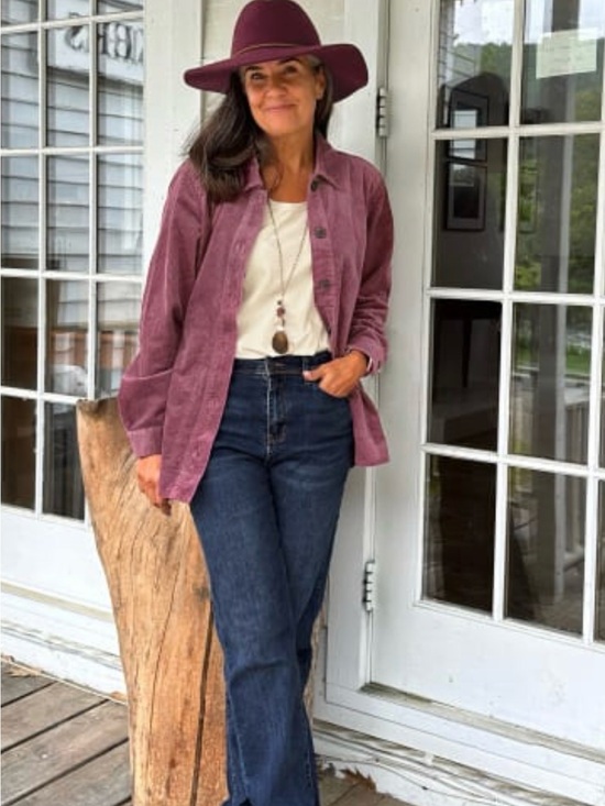 Coldwater Creek Other - Coldwater Creek Braeburn Corduroy Shirt/Jacket Sz L